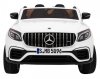 Auto Mercedes GLC 63S dla dzieci Biały SUV + Napęd 4x4